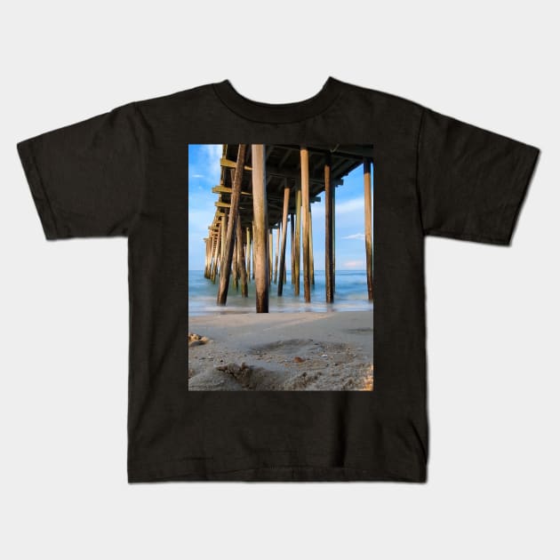 Under the Pier Kids T-Shirt by searchlight